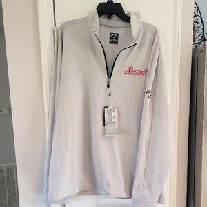 Callaway Linwood Gray Pullover golf  NWT. XXL.